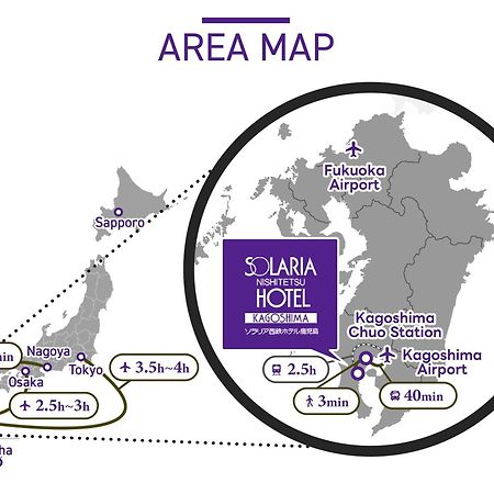 Solaria Nishitetsu Hotel Кагошима Екстериор снимка