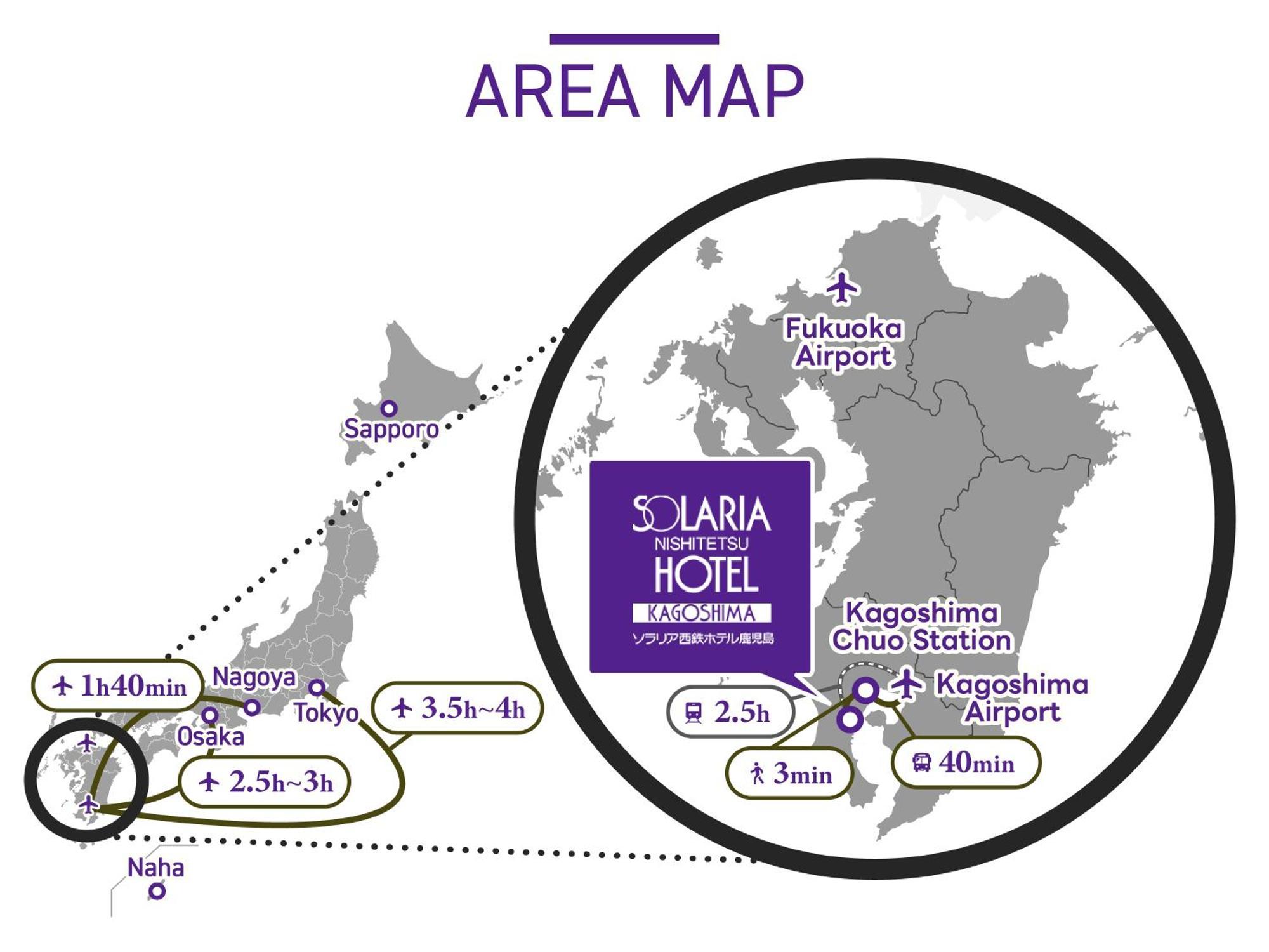 Solaria Nishitetsu Hotel Кагошима Екстериор снимка